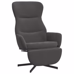 VidaXL 3097496, Velours, Gris, mousse, 110 kg, 700 mm, 770 mm