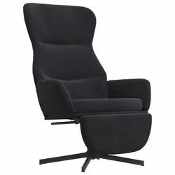 VidaXL 3097501, Velours, Noir, mousse, 110 kg, 700 mm, 770 mm