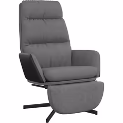 Vous cherchez une chaise pour un repos complet après une journée bien remplie ? Cette chaise de relaxation avec repose-pied e ...