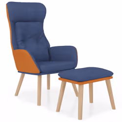 VidaXL 3097765, Tissu, Bleu, mousse, 110 kg, 450 mm, 295 mm