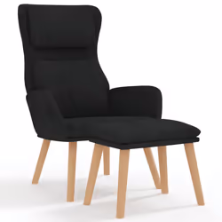 VidaXL 3097826, Velours, Noir, mousse, 110 kg, 450 mm, 295 mm
