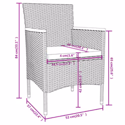 VidaXL 3098026 ensemble de meubles de jardin - Vue supplémentaire 8