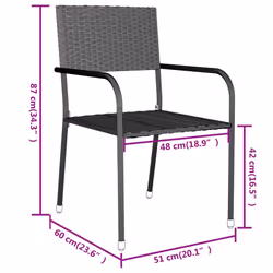 VidaXL 3098033 ensemble de meubles de jardin - Vue supplémentaire 8