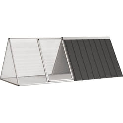 Vidaxl - Cage pour lapin Anthracite 201,5x80,5x71 cm Acier galvanisé
