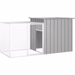 Cette cage pour poulets, en acier galvanisé, peut garder vos poulets, poules, canards et autres petits animaux à l'aise et en ...