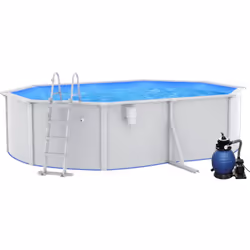 Amusez-vous dans votre cour arrière avec votre famille et vos amis dans cette piscine hors sol ! La piscine est dotée de paro ...