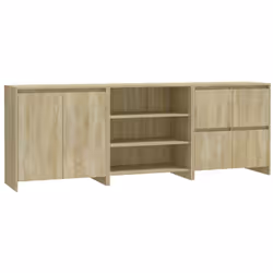 Ces buffets constituent un supplément décoratif et pratique parfait à votre décoration existante. Ces armoires latérales offr ...
