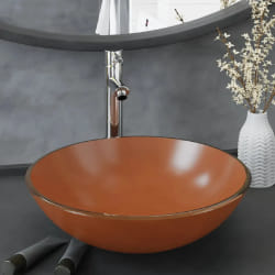 vidaXL Lavabo Verre trempé