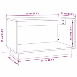 VidaXL 813824 Support TV et centre de divertissement - Vue supplémentaire 8