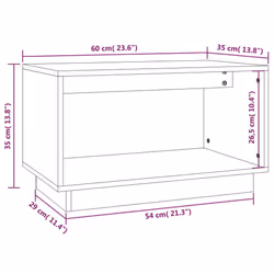 VidaXL 813826 Support TV et centre de divertissement - Vue supplémentaire 8