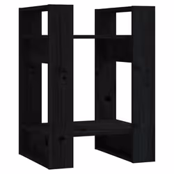 VidaXL 813858, Noir, Bois, Bois, Bois de pin, 410 mm, 350 mm