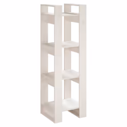 VidaXL 813865, Blanc, Bois, Bois, Bois de pin, 410 mm, 350 mm