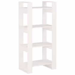 VidaXL 813885, Blanc, Bois, Bois, Bois de pin, 600 mm, 350 mm