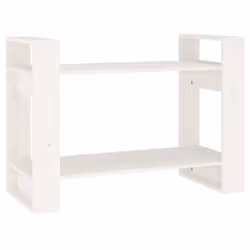 VidaXL 813895, Blanc, Bois, Bois, Bois de pin, 800 mm, 350 mm
