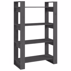 VidaXL 813906, Gris, Bois, Bois, Bois de pin, 800 mm, 350 mm