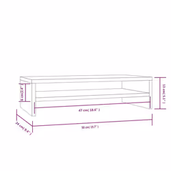 VidaXL 813914 Support TV et centre de divertissement - Vue supplémentaire 8