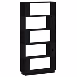 VidaXL 814068, Noir, Bois, Bois, Bois de pin, 800 mm, 250 mm