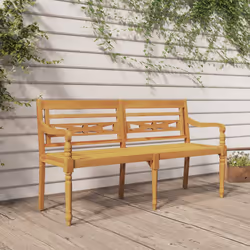 VidaXL 319147 banc de jardin Teck