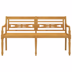 VidaXL 319147 banc de jardin Teck