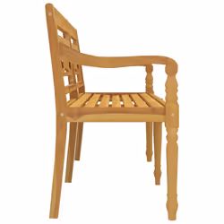 VidaXL 319147 banc de jardin Teck - Vue supplémentaire 4