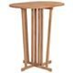 vidaXL Table de bar 90x65x105 cm Bois de teck solide