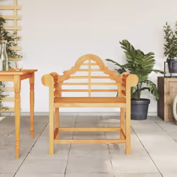 VidaXL 319151 chaise d'extérieur Terrace Siège rembourré Teck