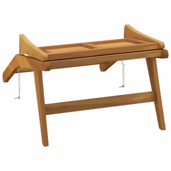 VidaXL 319153 chaise d'extérieur Terrace Siège rembourré Teck - Vue supplémentaire 5