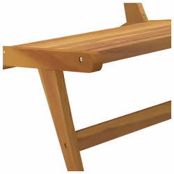 VidaXL 319153 chaise d'extérieur Terrace Siège rembourré Teck - Vue supplémentaire 7