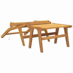 VidaXL 319154 chaise d'extérieur Terrace Teck - Vue supplémentaire 5