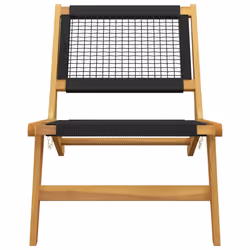 VidaXL 319155 chaise d'extérieur Terrace Polyester, Teck - Vue supplémentaire 7