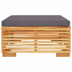 VidaXL 319161 banc de jardin Teck, Tissu, Polyester