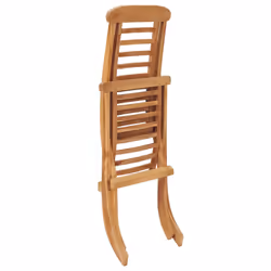 VidaXL 319163 chaise d'extérieur Terrace Siège rembourré Teck - Vue supplémentaire 5