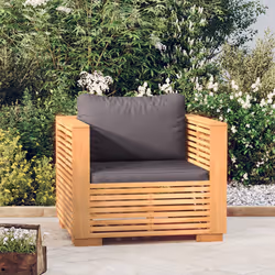 VidaXL 319168 banc de jardin Bois - Vue supplémentaire 2