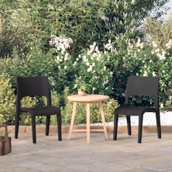 VidaXL 317725 chaise d'extérieur Terrace Polypropylène (PP) Anthracite