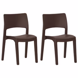 VidaXL 317727, Terrace, Polypropylène (PP), Moka, 500 mm, 510 mm, 820 mm