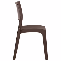 VidaXL 317727 chaise d'extérieur Terrace Polypropylène (PP) Moka - Vue supplémentaire 5