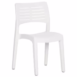 VidaXL 317729 chaise d'extérieur Terrace Polypropylène (PP) Blanc