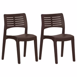 VidaXL 317730, Terrace, Polypropylène (PP), Moka, 500 mm, 510 mm, 820 mm
