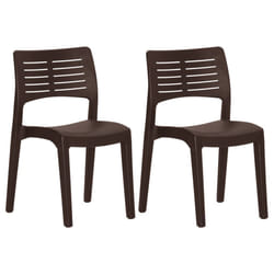 VidaXL 317730 chaise d'extérieur Terrace Polypropylène (PP) Moka