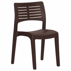 VidaXL 317730 chaise d'extérieur Terrace Polypropylène (PP) Moka