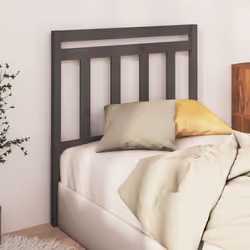 VidaXL 814071 tête de lit et pied de lit Gris