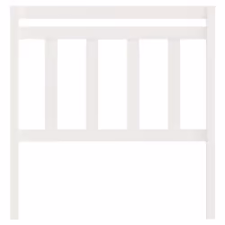 VidaXL 814080 tête de lit et pied de lit Blanc