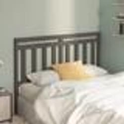 VidaXL 814096 tête de lit et pied de lit Gris