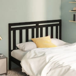vidaXL Tête de lit 814108 - Noir