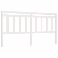 VidaXL 814115, Blanc, Bois de pin, 2060 mm, 100 cm, 40 mm