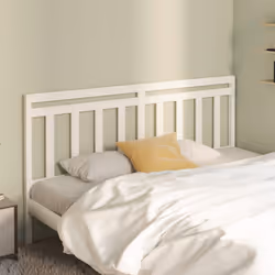 VidaXL 814115 tête de lit et pied de lit Blanc