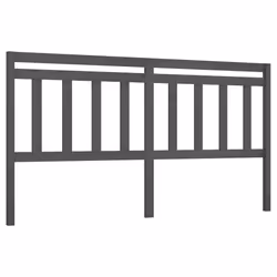 VidaXL 814116, Gris, Bois de pin, 2060 mm, 100 cm, 40 mm