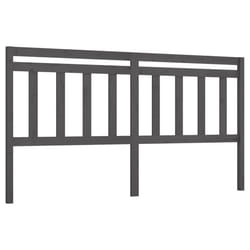 VidaXL 814116 tête de lit et pied de lit Gris