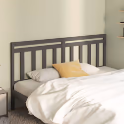 VidaXL 814116 tête de lit et pied de lit Gris