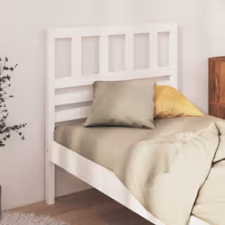 VidaXL 814120 tête de lit et pied de lit Blanc